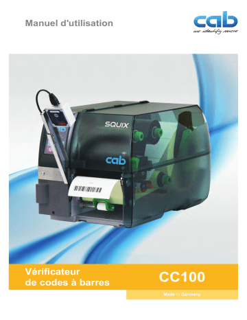 CAB SQUIX 4 M Manuel utilisateur | Fixfr