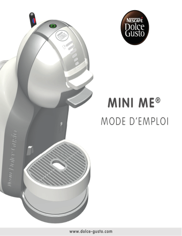 Dolce Gusto Mini-Me Manuel du propriétaire | Fixfr