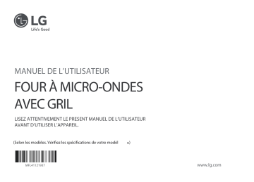 Manuel du propriétaire | LG MH6580NSR Manuel utilisateur | Fixfr