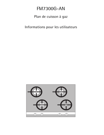 Manuel du propriétaire | Aeg-Electrolux FM 7300 G-AN Manuel utilisateur | Fixfr