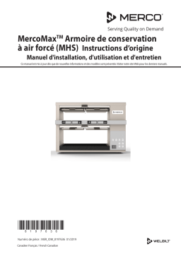 Merco Products MercoMax Holding Cabinet (MHS) Manuel utilisateur