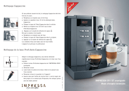 Jura IMPRESSA S7 AVANTGARDE Manuel utilisateur