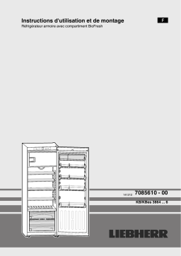 Liebherr KBP 3864 PREMIUM BIOFRESH Manuel utilisateur