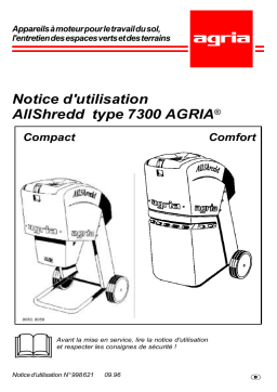 Agria 7300 AllShredd Compact Manuel utilisateur