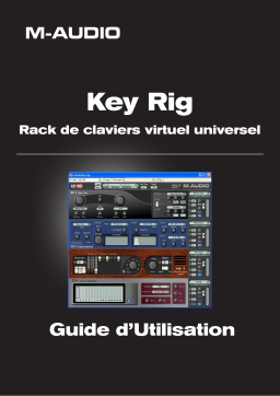 M-Audio Key Rig Manuel utilisateur