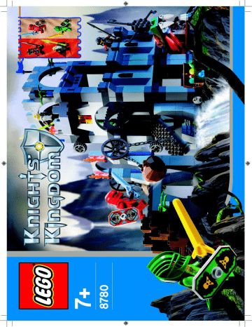 Guide d'installation | Lego 8780 Citadel of Orlan Manuel utilisateur | Fixfr