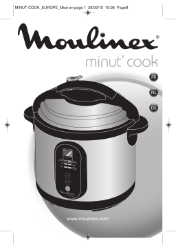 Moulinex CE400000 autocuiseur electrique minut'cook Manuel utilisateur