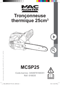 Mac Allister MCSP36 Manuel utilisateur