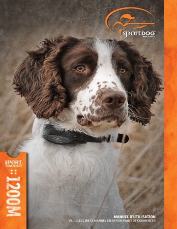 SportDOG SD-1225E SportTrainer® Manuel du propriétaire | Fixfr