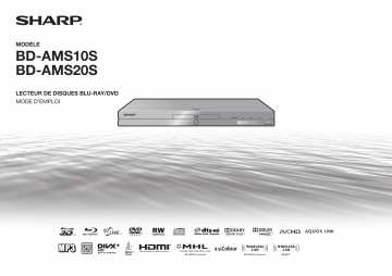 Manuel du propriétaire | Sharp BD-AMS10/20S Manuel utilisateur | Fixfr