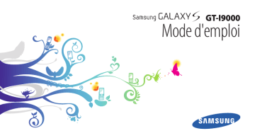 Galaxy S | Mode d'emploi | Samsung GT-I9000 Manuel utilisateur | Fixfr