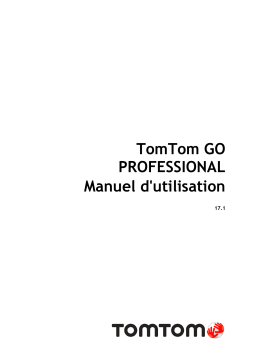 TomTom GO PROFESSIONAL 6200 Manuel utilisateur