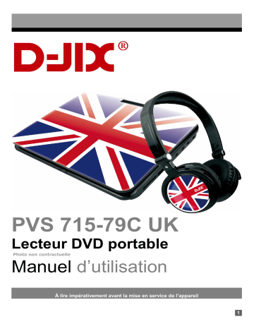 Manuel du propriétaire | D-JIX PVS 715-79C UK Manuel utilisateur | Fixfr