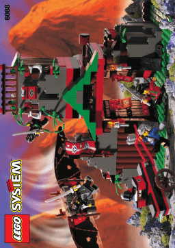 Lego 6088 NINJA'S STRONGHOLD Manuel utilisateur