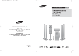 Samsung HT-TXQ120T Manuel utilisateur