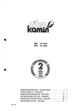 Zibro SRE 147 laser Manuel utilisateur