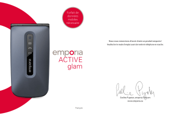 Active Glam | EMPORIA V2214G Mode d'emploi | Fixfr