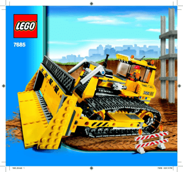 Manuel du propriétaire | Lego City Construction - Dozer 7685 Manuel utilisateur | Fixfr