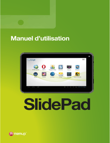 Mode d'emploi | MEMUP SlidePad 104 Manuel utilisateur | Fixfr