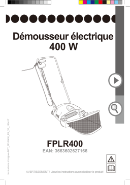 Castorama Démousseur électrique 400 W Mode d'emploi