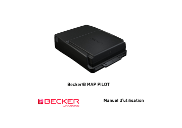 Becker MAP PILOT Manuel utilisateur | Fixfr