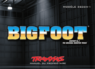 Traxxas BIGFOOT No.1 Manuel utilisateur | Fixfr