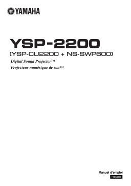 Yamaha YSP-2200 Manuel utilisateur