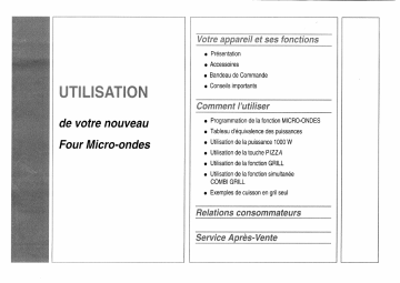 GMP2307 | Manuel du propriétaire | Thomson GMP230 Manuel utilisateur | Fixfr