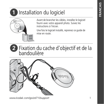 Mode d'emploi | Kodak EASYSHARE ZD710 Manuel utilisateur | Fixfr