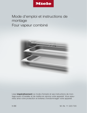 Manuel du propriétaire | Miele DGC 7640 Manuel utilisateur | Fixfr