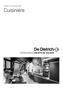 De Dietrich DCG1530B Manuel utilisateur