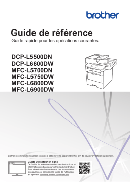 Brother DCP-L5600DN Manuel utilisateur