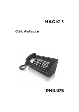 Philips MAGIC5 VOICE Manuel utilisateur