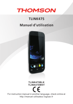 Thomson TLINK475 Manuel utilisateur