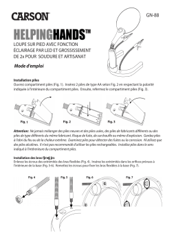 Carson GN-88 Magnifier Mode d'emploi
