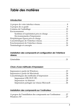 Epson C82434* Manuel utilisateur