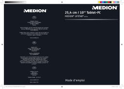 Medion LifeTab S9714 MD98248 Mode d'emploi