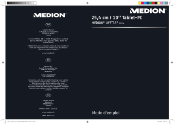 Medion LifeTab S9714 MD98248 Mode d'emploi | Fixfr