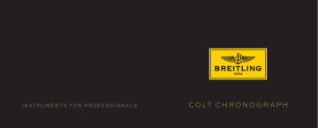 Breitling Colt Chronograph Mode d'emploi | Fixfr