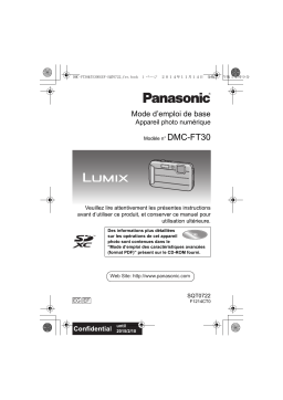 Panasonic DMC FT30 Mode d'emploi