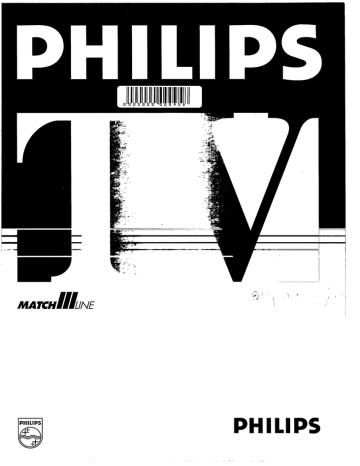 Philips 28PW962B Projection Television User Manual | Fixfr