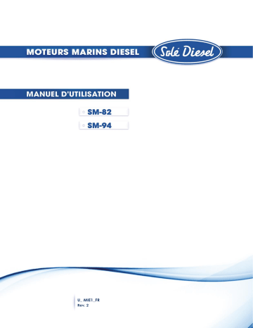 Solé Diesel SM-94 Engine Manuel utilisateur | Fixfr