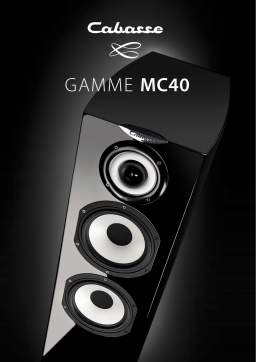 CABASSE MC40 5.1 System Fiche technique