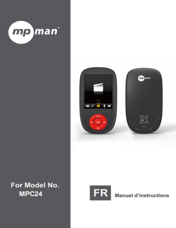 Mode d'emploi | MPMan MP C24 Manuel utilisateur | Fixfr
