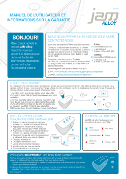 JAM HX-P560 Alloy Manuel utilisateur