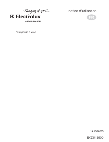 Manuel du propriétaire | ARTHUR MARTIN EKD513500X Manuel utilisateur | Fixfr