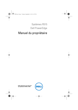 Dell PowerEdge R515 server Manuel du propriétaire