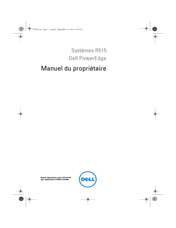 Dell PowerEdge R515 server Manuel du propriétaire | Fixfr