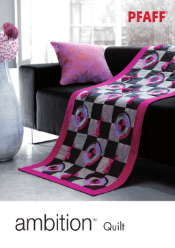 Pfaff AMBITION QUILT Manuel utilisateur