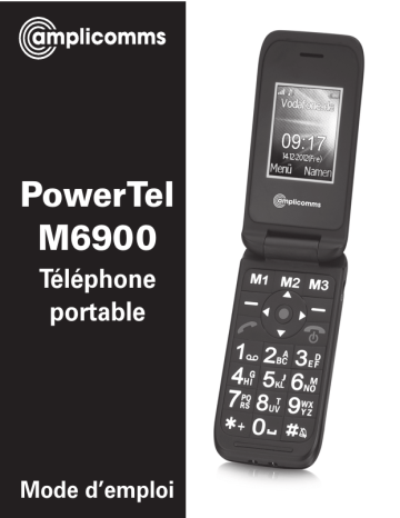 Amplicomms PowerTel M6900 Mode d'emploi | Fixfr